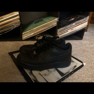 Black Air Force 1s